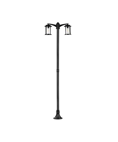 round 2-heads high pole lamp 20214