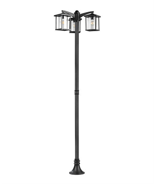 21115 single lamp 1.5m led garden light outdoor landscape area high pole lamp