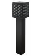 Black  bollard  lamp Suitable for wet locations