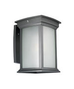 Black Vintage Outdoor Lantern Wall Light 