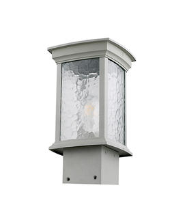 Die-cast Square post light for Yard