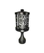 decorative die-cast aluminum antique design garden pillar light