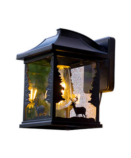 Special Deer Design Artificial Outdoor Wall Luminaries