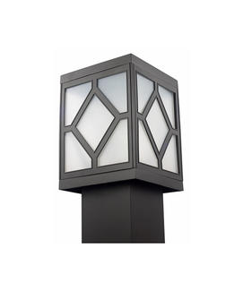 Square Sand Textured die-cast pillar lamp