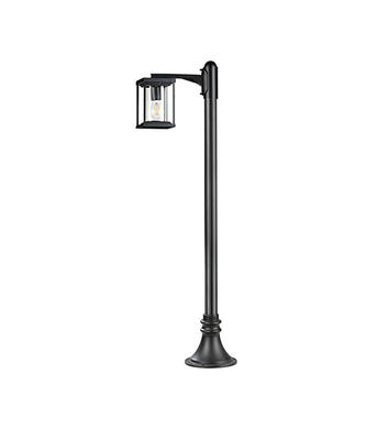 Square outdoor use pole lamp 2056