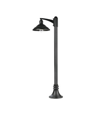 under roof single short pole lamp 2066