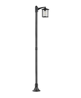 21113 Classic European style waterproof house garden lighting poles aluminum garden lamp post outdoor garden light 