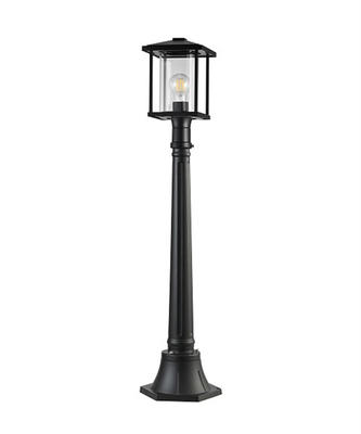 Aluminum garden lantern pole lighting outdoor post gate lamp garden post light