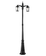 2258 High Quality Outdoor Waterproof Landscape Lighting Street Solar Garden Pole Lamp